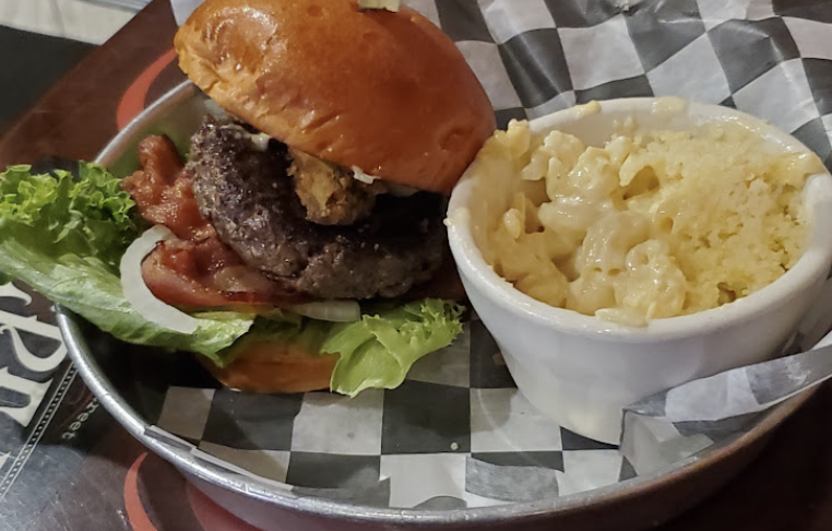 Repeal Bourbons and Burgers signature dishes Prohibition Burger
Truffle Mac & Cheese
Californication Burger